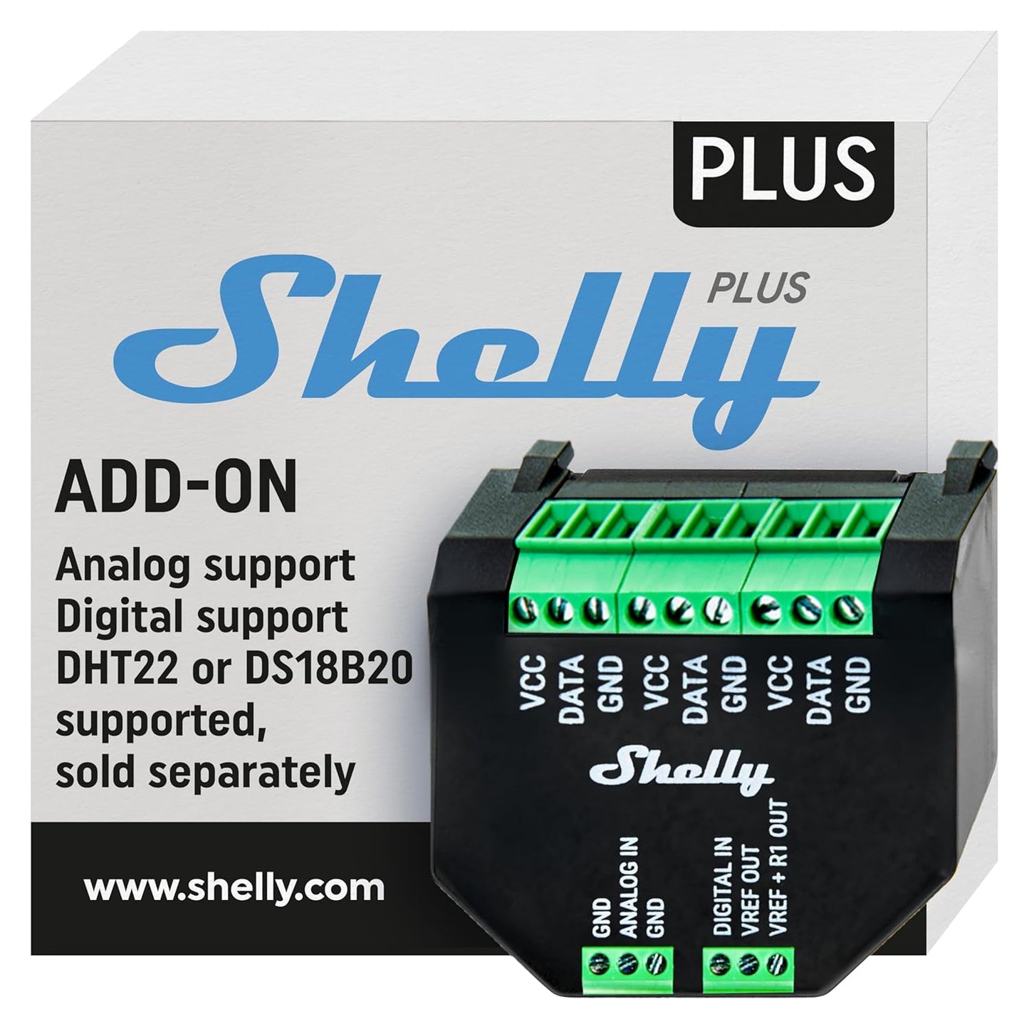 Shelly Plus Add-On – Die smarte Schnittstelle für maximale Automatisierung (Kopie)