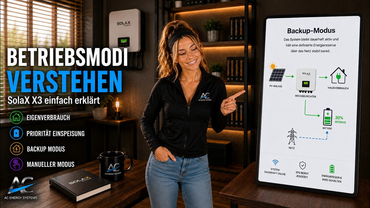 SolaX Betriebsmodi endlich verstehen