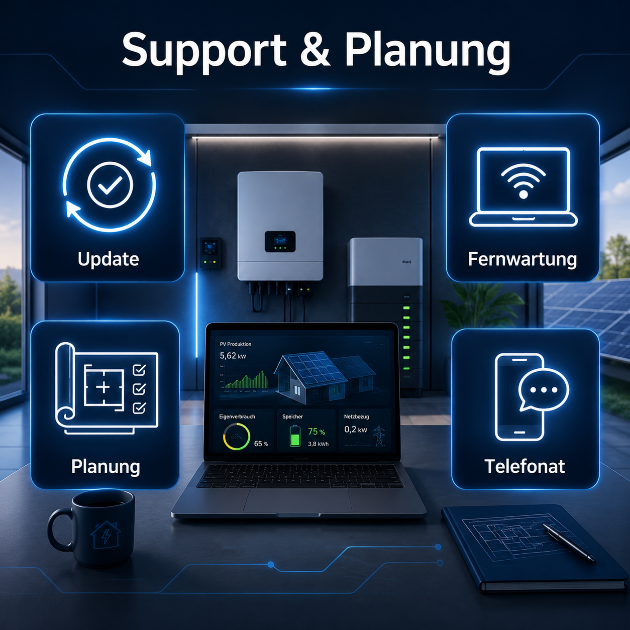 Technische Unterstützung & Planung