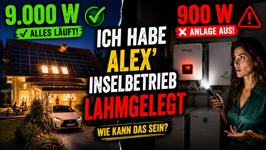Das absurdeste Inselbetriebs-Problem beim Solax X3 G4