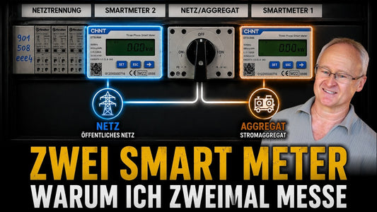 Stromaggregat am Hybridwechselrichter: Warum ich zwei Smart Meter verwende