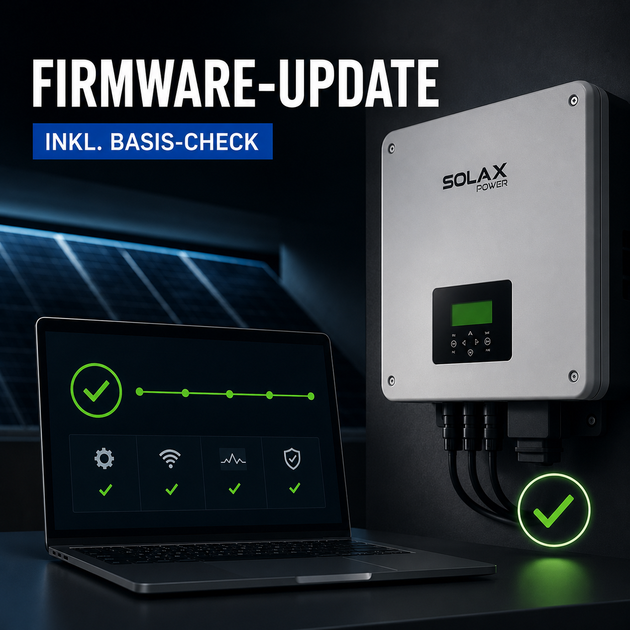 SolaX Firmware-Update inkl. Basis-Check & Feedback